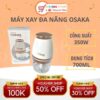 Máy Xay Đa Năng Osaka Misuma Công Suất 350W, Máy Xay Sinh Tố Cầm Tay, Máy Xay Thịt Mini, Đa Năng