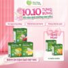 Combo bánh ăn dặm gạo dẹt ăn dặm hữu cơ cho bé Mămmy vị rau củ, chuối, dâu việt quất hộp 50g
