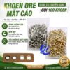 Gói 100 khoen mắt cáo dùng bọc lỗ đóng bạt , rèm cửa , khoen ore dùng được cho kìm bấm khoen đa năng  H&H STORE