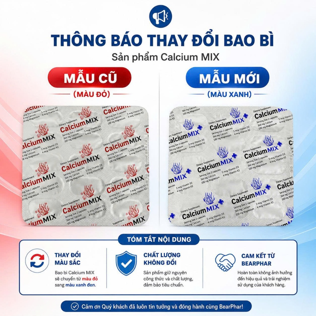 Viên Uống Calcium MIX Hữu Cơ – Bổ Sung Canxi, Magie, D3K2 Nhập Khẩu Ba Lan Cho Mẹ Bầu, Ngừa Loãng Xương Viên Uống Calcium MIX Hữu Cơ – Bổ Sung Canxi, Magie, D3K2 Nhập Khẩu Ba Lan Cho Mẹ Bầu, Ngừa Loãng Xương