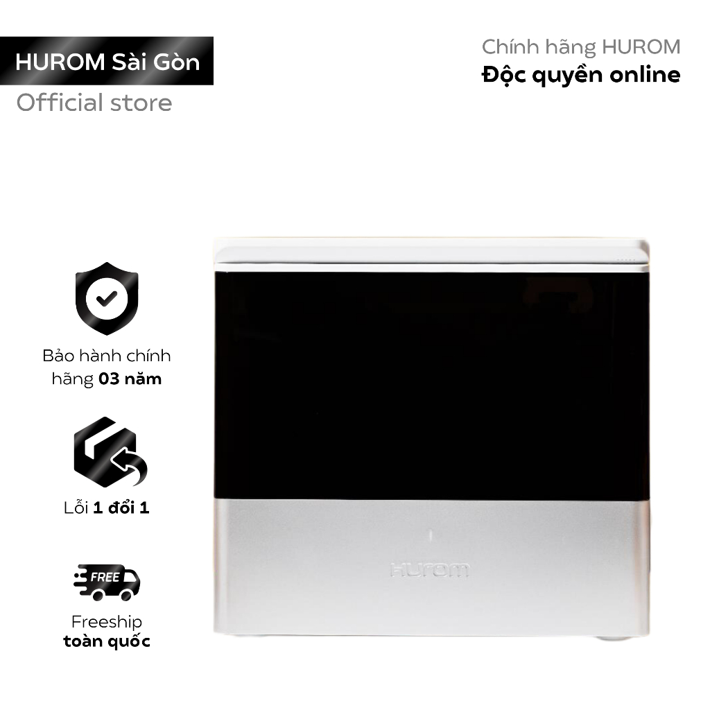(HCM) Hurom Máy rửa thực phẩm, rửa rau củ công nghệ siêu âm - Bảo hành chính hãng (HCM) Hurom Máy rửa thực phẩm, rửa rau củ công nghệ siêu âm - Bảo hành chính hãng