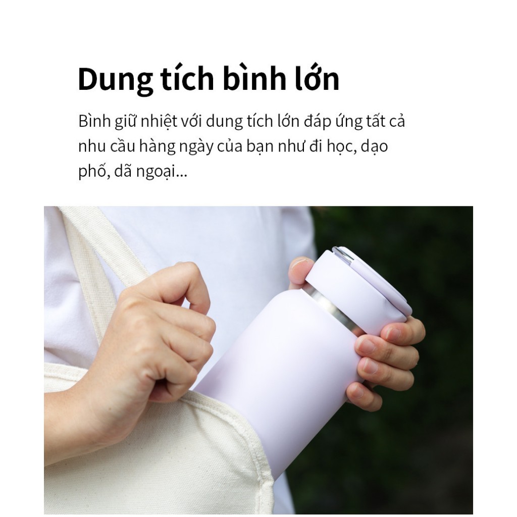 Bình Giữ Nhiệt LocknLock 650ML-800ML Sling Ring Có Quai Xách Cute Màu Pastel LHC4321-4322 T2C Mall Bình Giữ Nhiệt LocknLock 650ML-800ML Sling Ring Có Quai Xách Cute Màu Pastel LHC4321-4322 T2C Mall