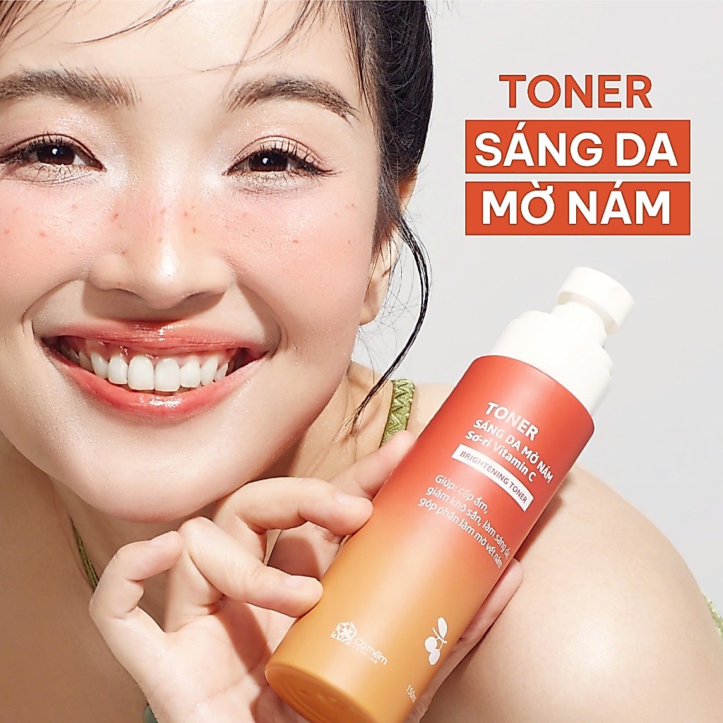 Toner Sáng Da Mờ Nám Tàn Nhang Vitamin C Chiết Xuất Sơ Ri Cỏ Mềm 150ml Toner Sáng Da Mờ Nám Tàn Nhang Vitamin C Chiết Xuất Sơ Ri Cỏ Mềm 150ml