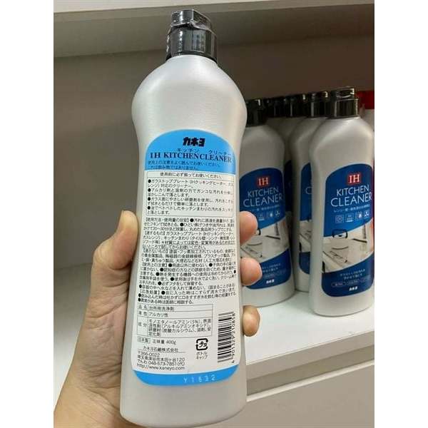 Nước Tẩy Rửa Bếp Từ, Nhà Bếp IH Cleaner Kaneyo 400g Nội Địa Nhật Bản Nước Tẩy Rửa Bếp Từ, Nhà Bếp IH Cleaner Kaneyo 400g Nội Địa Nhật Bản