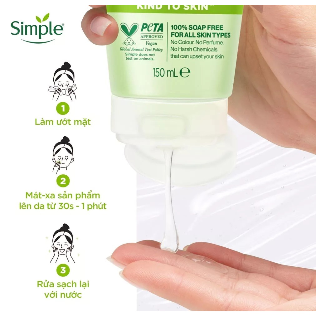 COMBO 3 BƯỚC DƯỠNG SIMPLE NƯỚC TẨY TRANG 200ML + SỮA RỬA MẶT 150ML + NƯỚC HOA HỒNG 200ML COMBO 3 BƯỚC DƯỠNG SIMPLE NƯỚC TẨY TRANG 200ML + SỮA RỬA MẶT 150ML + NƯỚC HOA HỒNG 200ML