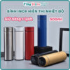 Bình Giữ Nhiệt Hiển Thị Nhiệt Độ 500ml Chất Liệu Inox 304 An Toàn Cho Bé
