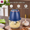 Máy xay tỏi điện, máy xay thịt gia dụng, đa chức năng, tiện lợi và nhỏ gọn.
