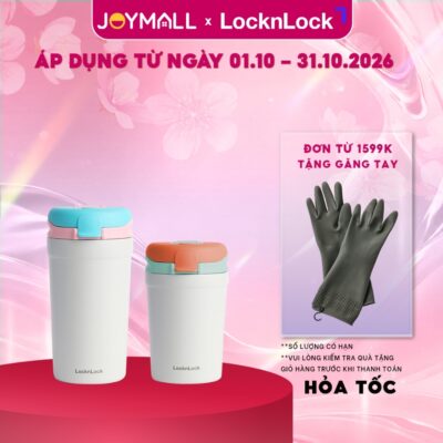 Ly giữ nhiệt LocknLock LHC4290 LHC3276 320ml, LHC4298 430ml, Hàng chính hãng, có ống hút - JoyMall
