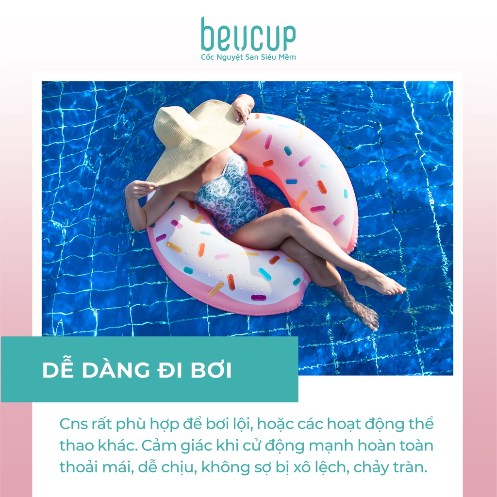Combo 2 Cốc Nguyệt San BeUCup Chính Hãng,100% Silicol Y Tế Wacker Đức siêu mềm Combo 2 Cốc Nguyệt San BeUCup Chính Hãng,100% Silicol Y Tế Wacker Đức siêu mềm