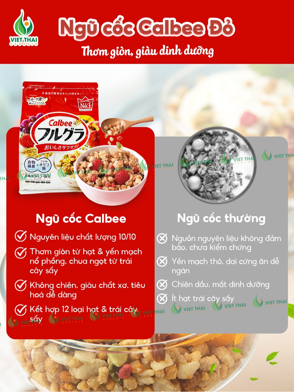 【PHIÊN BẢN MỚI + 13 VỊ】Ngũ cốc Calbee Nhật Bản Ăn Kiêng Giảm Cân - Granola Dinh Dưỡng Mix Trái Cây Hạt Ăn Sáng 【PHIÊN BẢN MỚI + 13 VỊ】Ngũ cốc Calbee Nhật Bản Ăn Kiêng Giảm Cân - Granola Dinh Dưỡng Mix Trái Cây Hạt Ăn Sáng