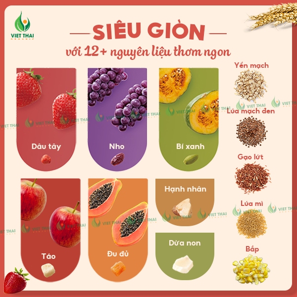 【PHIÊN BẢN MỚI + 13 VỊ】Ngũ cốc Calbee Nhật Bản Ăn Kiêng Giảm Cân - Granola Dinh Dưỡng Mix Trái Cây Hạt Ăn Sáng 【PHIÊN BẢN MỚI + 13 VỊ】Ngũ cốc Calbee Nhật Bản Ăn Kiêng Giảm Cân - Granola Dinh Dưỡng Mix Trái Cây Hạt Ăn Sáng