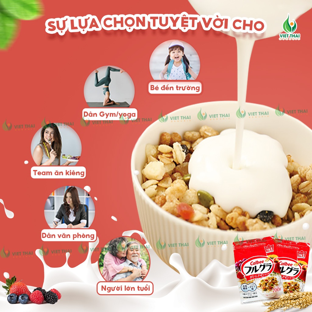 【PHIÊN BẢN MỚI + 13 VỊ】Ngũ cốc Calbee Nhật Bản Ăn Kiêng Giảm Cân - Granola Dinh Dưỡng Mix Trái Cây Hạt Ăn Sáng 【PHIÊN BẢN MỚI + 13 VỊ】Ngũ cốc Calbee Nhật Bản Ăn Kiêng Giảm Cân - Granola Dinh Dưỡng Mix Trái Cây Hạt Ăn Sáng
