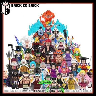 Mô hình Nhân vật Đảo Kho Báu Nhân vật Lù Zoro Sanji Shank Kaido Mô hình Nhân vật Lù Yamato Rayleigh WM6191