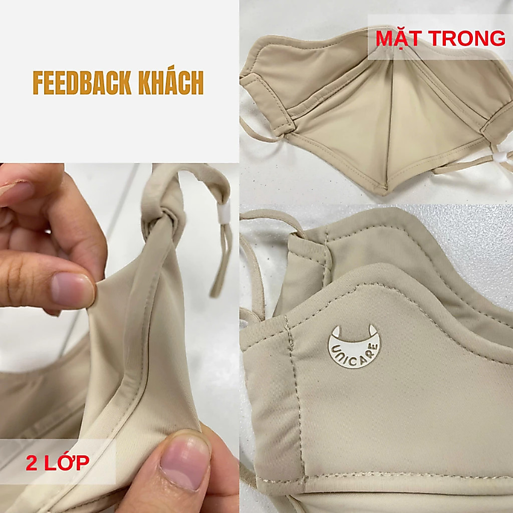 UNICARE Khẩu Trang Vải Chống Tia UV Proof Mask, UPF 50+ Ngăn UV, Tái Sử Dụng Nhiều Lần, Chính Hãng UNICARE Khẩu Trang Vải Chống Tia UV Proof Mask, UPF 50+ Ngăn UV, Tái Sử Dụng Nhiều Lần, Chính Hãng
