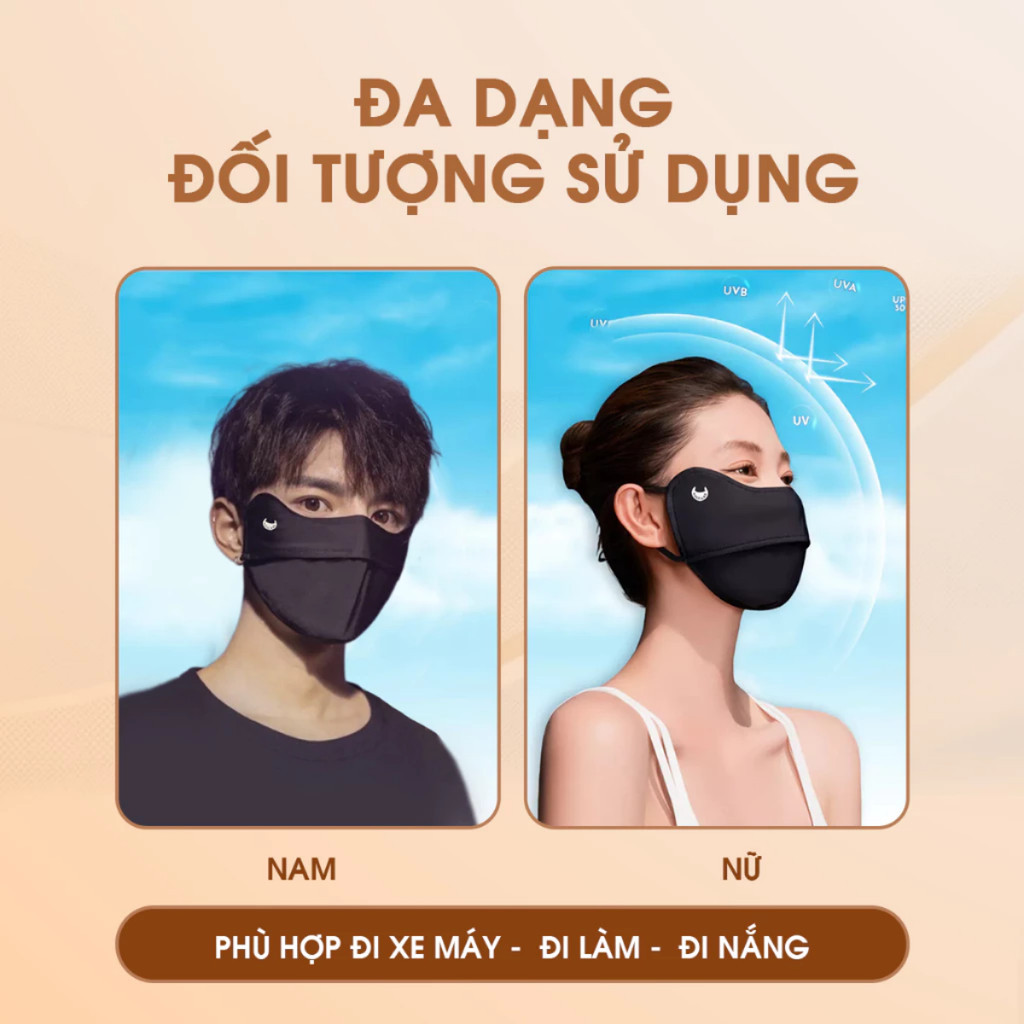 UNICARE Khẩu Trang Vải Chống Tia UV Proof Mask, UPF 50+ Ngăn UV, Tái Sử Dụng Nhiều Lần, Chính Hãng UNICARE Khẩu Trang Vải Chống Tia UV Proof Mask, UPF 50+ Ngăn UV, Tái Sử Dụng Nhiều Lần, Chính Hãng