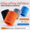 [1/2 Chiếc] Băng Cổ Tay Cotton Thể Thao - Đai Cổ Tay Thấm Mồ Hôi Tập Gym, Pickleball, Tennis, Chạy Bộ - BangCoTay