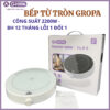 Bếp từ tròn , Bếp từ tròn Gropa công suất 2200w bảo hành 12 tháng lỗi 1 đổi 1