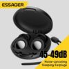 Essager 45-49dB Nút tai giảm tiếng ồn Chất liệu silicon hữu cơ có thể tái sử dụng để tập trung, du lịch, ngủ