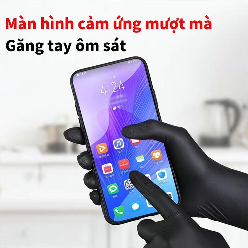Găng tay cao su y tế không bột, chống ăn mòn hóa học, siêu bền và an toàn cho da. Găng tay cao su y tế không bột, chống ăn mòn hóa học, siêu bền và an toàn cho da.