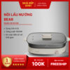 Nồi Lẩu Nướng Điện Bear SB-NL45K 4.5L Công Suất 1600W Núm Điều Khiển Dễ Dùng, Dễ Dàng Vệ Sinh - Nhà Bếp Xinh