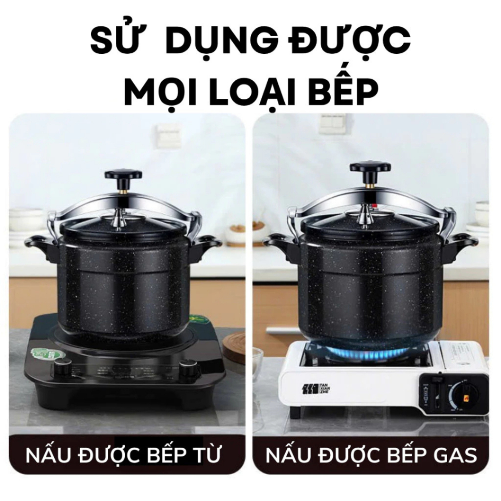 Nồi áp suất đun Bếp từ, Bếp gas NK Media - Fujika 4L 5L-7L Bảo Hành 12 Tháng - TUIDO SHOP Nồi áp suất đun Bếp từ, Bếp gas NK Media - Fujika 4L 5L-7L Bảo Hành 12 Tháng - TUIDO SHOP