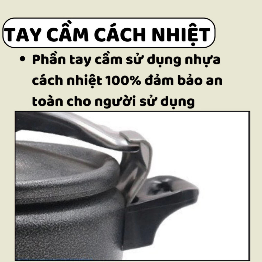 Nồi áp suất đun Bếp từ, Bếp gas NK Media - Fujika 4L 5L-7L Bảo Hành 12 Tháng - TUIDO SHOP Nồi áp suất đun Bếp từ, Bếp gas NK Media - Fujika 4L 5L-7L Bảo Hành 12 Tháng - TUIDO SHOP