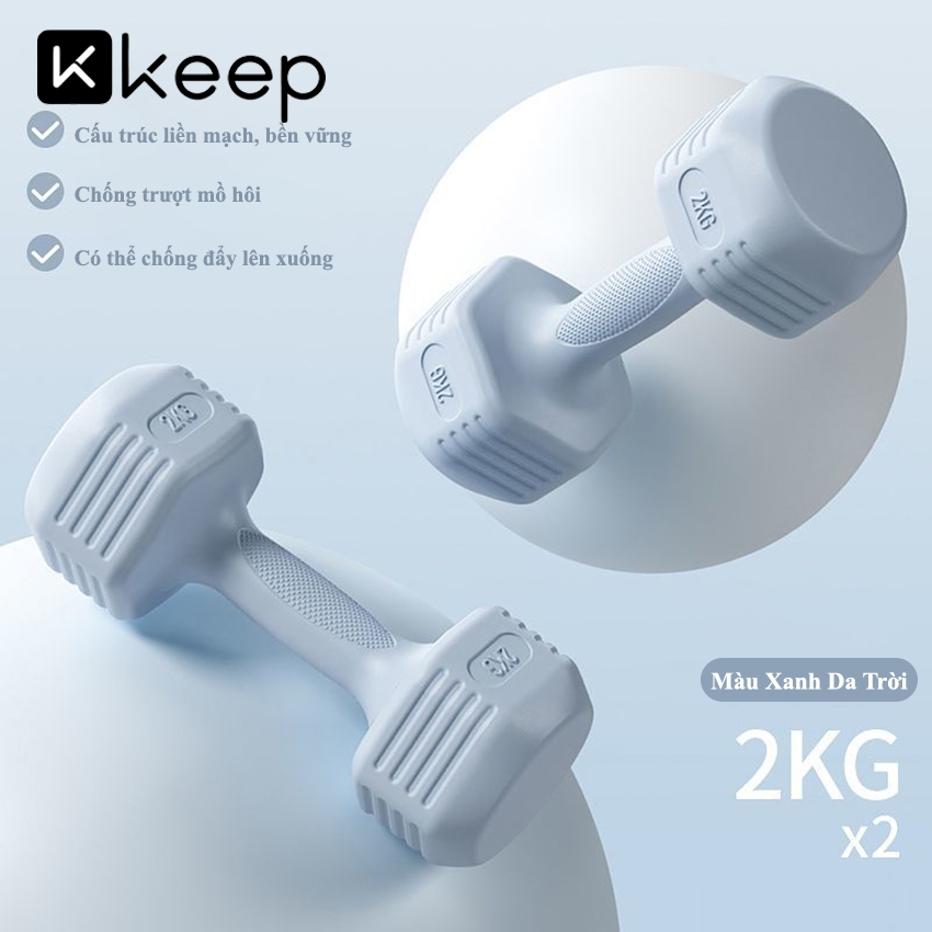 Quả Tạ KEEP Tập Tay Cho Nữ Tại Nhà Nhiều Màu Sắc Trọng Lượng 1kg 1kg5 2kg 3kg Chuyên Thể Dục bọc nhựa cao cấp chống xước Quả Tạ KEEP Tập Tay Cho Nữ Tại Nhà Nhiều Màu Sắc Trọng Lượng 1kg 1kg5 2kg 3kg Chuyên Thể Dục bọc nhựa cao cấp chống xước