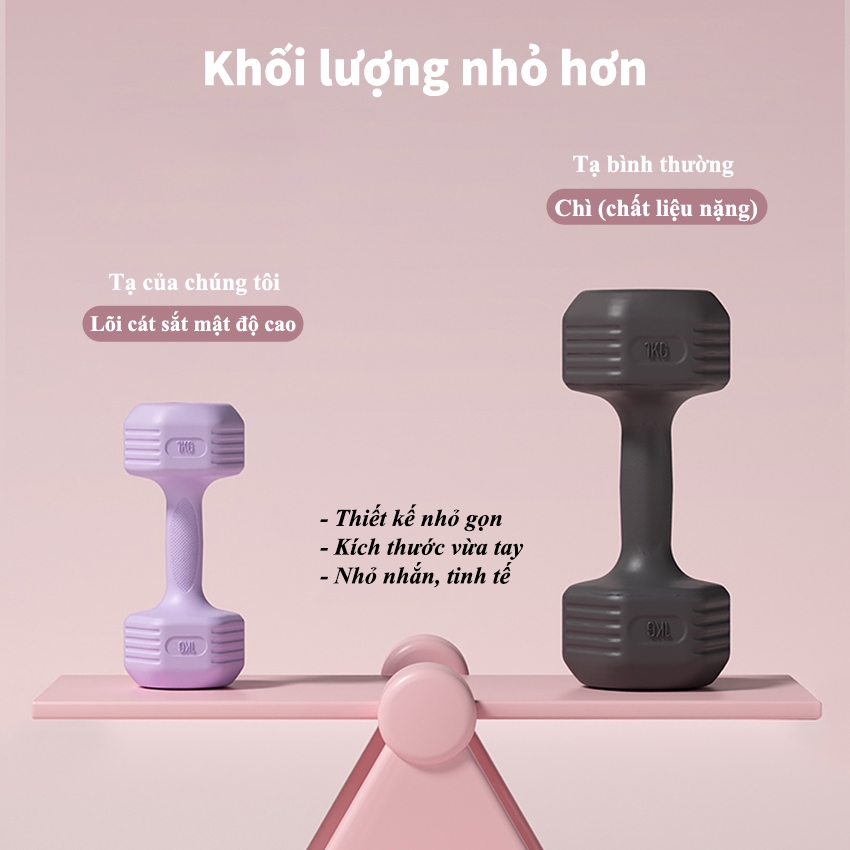 Quả Tạ KEEP Tập Tay Cho Nữ Tại Nhà Nhiều Màu Sắc Trọng Lượng 1kg 1kg5 2kg 3kg Chuyên Thể Dục bọc nhựa cao cấp chống xước Quả Tạ KEEP Tập Tay Cho Nữ Tại Nhà Nhiều Màu Sắc Trọng Lượng 1kg 1kg5 2kg 3kg Chuyên Thể Dục bọc nhựa cao cấp chống xước