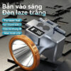 Fanpu Đèn LED Đội Đầu Đa Năng Công Suất Lớn, Pin Trâu Siêu Sáng, Chiếu Xa Dành Cho Câu Cá, Đi Rừng