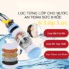 Đầu Lọc Nước 6 Tầng Lọc Cặn Bẩn Đầu Vòi Nước 6 Lớp Tiết Kiệm Nước Dễ Dàng Sử Dụng Tiện Lợi RIN