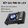 (Loại 1) Bếp ga mini du lịch, bếp gas sản xuất bằng thép không gỉ chịu nhiệt độ cao