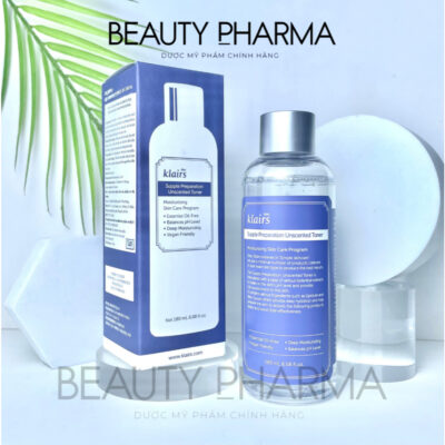 [DATE MỚI-HÀNG CÔNG TY] DEAR KLAIRS SUPPLE PREPARATION UNSCENTED / CICA TONER - Nước Hoa Hồng Dưỡng Ẩm Và Làm Mềm Da