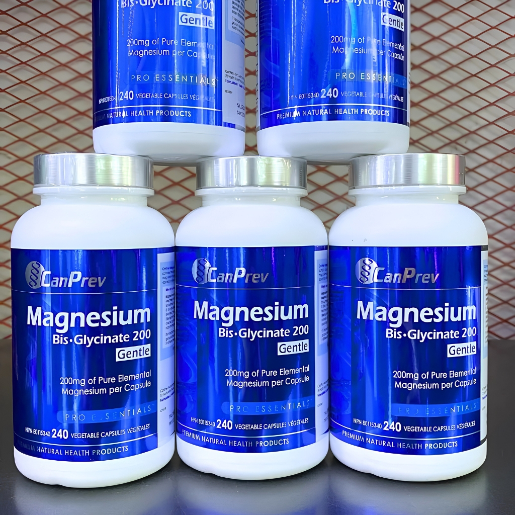 Viên Uống Canprev Magnesium BisGlycinate 200mg Giảm Căng Thẳng, Dễ Ngủ, Chắc Khỏe Xương Chính Hãng Viên Uống Canprev Magnesium BisGlycinate 200mg Giảm Căng Thẳng, Dễ Ngủ, Chắc Khỏe Xương Chính Hãng