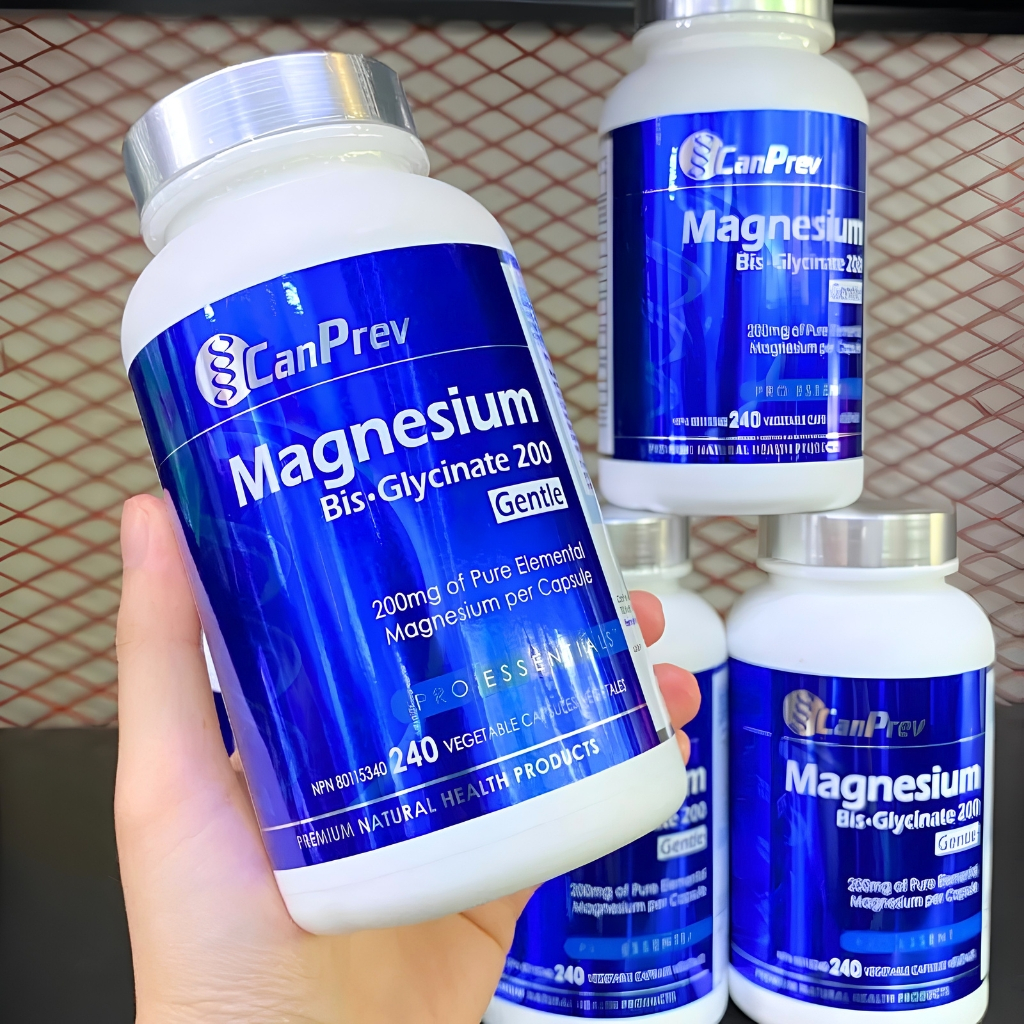 Viên Uống Canprev Magnesium BisGlycinate 200mg Giảm Căng Thẳng, Dễ Ngủ, Chắc Khỏe Xương Chính Hãng Viên Uống Canprev Magnesium BisGlycinate 200mg Giảm Căng Thẳng, Dễ Ngủ, Chắc Khỏe Xương Chính Hãng