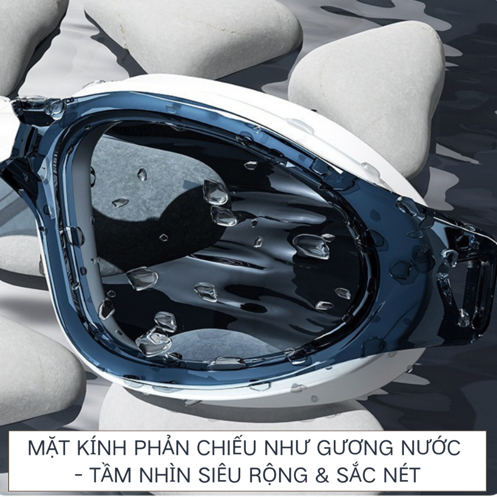 Combo Mũ Bơi + Kính Bơi YUKE Chống Mờ Vĩnh Viễn, Kính HD Trong Suốt, Mũ Silicon Mềm Co Giãn, Siêu Thoải Mái Combo Mũ Bơi + Kính Bơi YUKE Chống Mờ Vĩnh Viễn, Kính HD Trong Suốt, Mũ Silicon Mềm Co Giãn, Siêu Thoải Mái