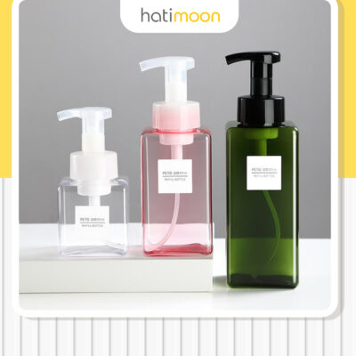 [TẠO BỌT] Bình tạo bọt Hatimoon chiết hóa mỹ phẩm, chai chiết dầu gội, sữa tắm, nước rửa chén