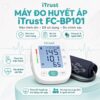 [Chính hãng] Máy đo huyết áp bắp tay iTrust BP101 Chính Hãng,màn hình LCD,tấm nền sáng,Bảo hành Chính Hãng