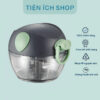 [CKS321GRN] Dụng cụ băm nhỏ thực phẩm mini, xay tỏi ớt Lock&lock dung tích 180ml