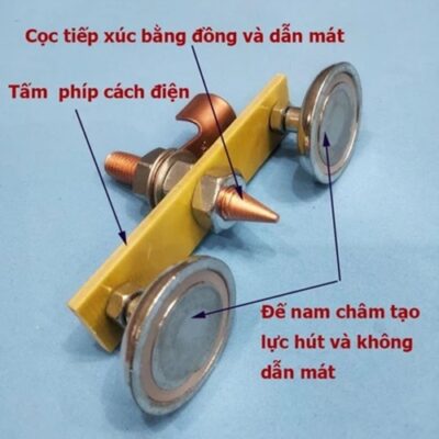 Kẹp Mát Nam Châm Siêu Cường- Kìm Kẹp Mát Máy Hàn Điện Que Mic Đến 300A MOGEE