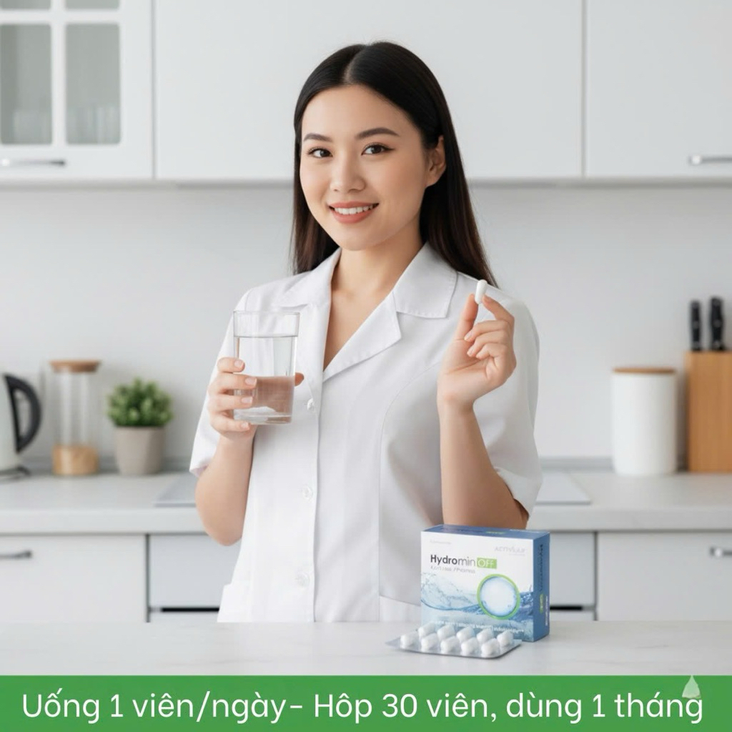 Viên Uống Giảm Cân Tích Nước, Phù Nề Hydromin OFF Activlab Pharma – Hộp 30 Viên (date 4/27) Viên Uống Giảm Cân Tích Nước, Phù Nề Hydromin OFF Activlab Pharma – Hộp 30 Viên (date 4/27)