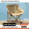 【COD】Trailtop Ghế Gấp Gọn Camping - Ghế Câu Cá Dã Ngoại Nhẹ Gọn, Ghế Mặt Trăng Chịu Lực 160kg
