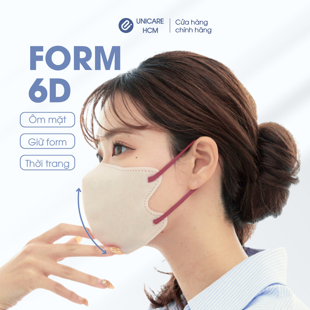 Combo 150 cái Khẩu Trang 6D PRO UniMask 3 Lớp Chính Hãng Cao Cấp,Thời Trang, Quai Chun Thoải Mái Combo 150 cái Khẩu Trang 6D PRO UniMask 3 Lớp Chính Hãng Cao Cấp,Thời Trang, Quai Chun Thoải Mái