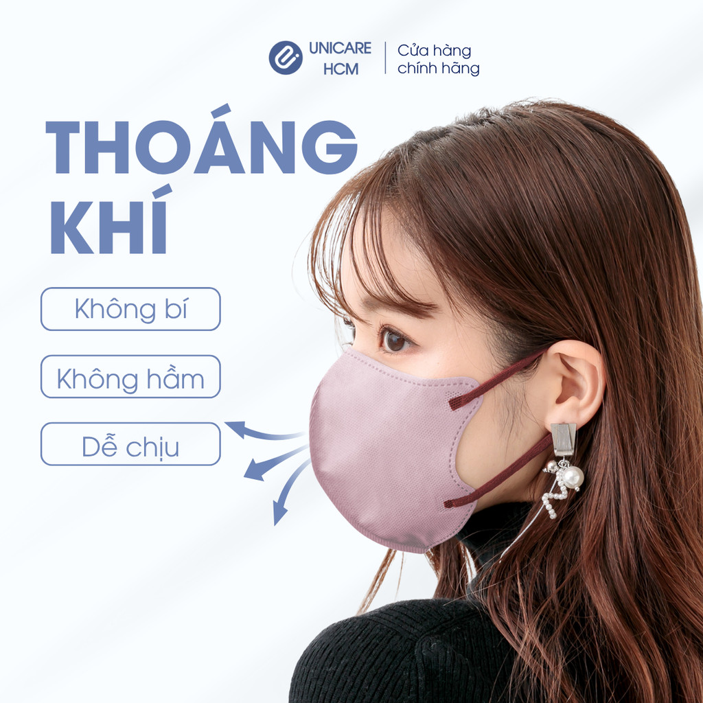 Combo 150 cái Khẩu Trang 6D PRO UniMask 3 Lớp Chính Hãng Cao Cấp,Thời Trang, Quai Chun Thoải Mái Combo 150 cái Khẩu Trang 6D PRO UniMask 3 Lớp Chính Hãng Cao Cấp,Thời Trang, Quai Chun Thoải Mái