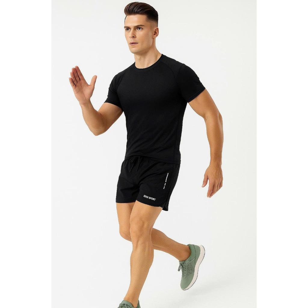 Bộ Quần Áo Tập Gym Nam Kết Hợp Áo Body và Quần Short 2 Lớp Co Dãn 4 Chiều Chất Liệu Thun Lạnh Thấm Hút Mồ Hôi Thoáng Khí Bộ Quần Áo Tập Gym Nam Kết Hợp Áo Body và Quần Short 2 Lớp Co Dãn 4 Chiều Chất Liệu Thun Lạnh Thấm Hút Mồ Hôi Thoáng Khí