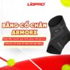 Băng Cổ Chân Spinnix ArmorX – Mỏng Nhẹ, Bảo Vệ Mắt Cá 2 Lớp, Chống Lật Cổ Chân, Ngừa Bong Gân