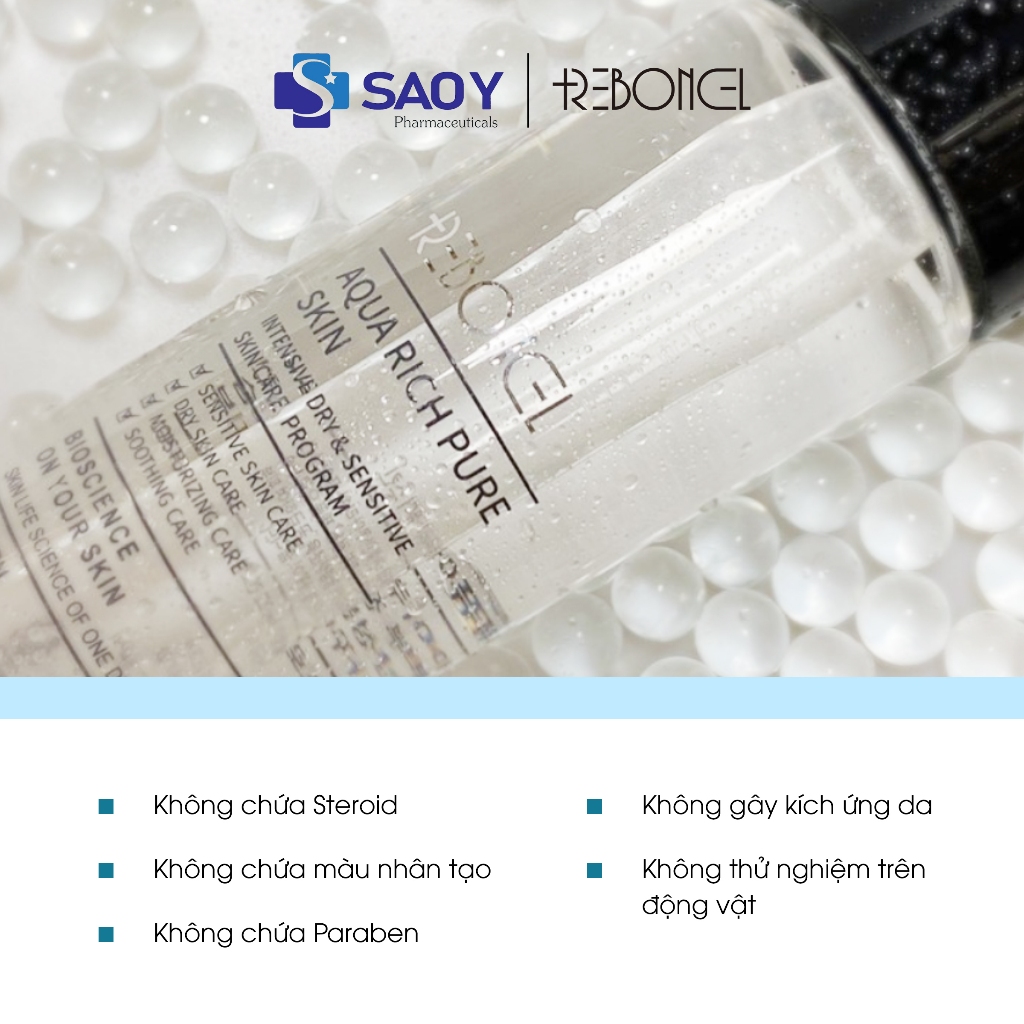 Gói dùng thử - Nước cân bằng da, dưỡng ẩm & làm dịu da - Aqua Rich Pure Essential Toner - 3ml Gói dùng thử - Nước cân bằng da, dưỡng ẩm & làm dịu da - Aqua Rich Pure Essential Toner - 3ml