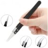 Nhíp Đầu Gốm Chuyên Dụng Gắp Linh Kiện Chống Tĩnh Điện Cán Thép Không Rỉ VITO VT00032