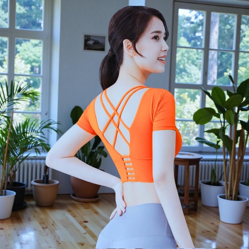 Áo croptop tập gym,yoga,aerobic,Zumba đan đây chéo lưng kèm mút (A42) Áo croptop tập gym,yoga,aerobic,Zumba đan đây chéo lưng kèm mút (A42)