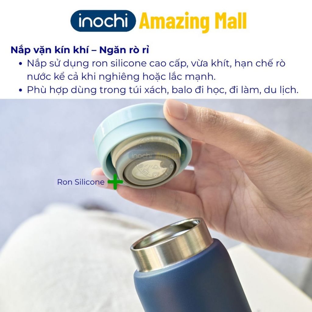 Bình Giữ Nhiệt Mini Inochi Fuji Cylin 200ml Nhỏ Gọn, Đẹp Tinh Tế, Mang Đi Mọi Nơi Amazing Mall Bình Giữ Nhiệt Mini Inochi Fuji Cylin 200ml Nhỏ Gọn, Đẹp Tinh Tế, Mang Đi Mọi Nơi Amazing Mall