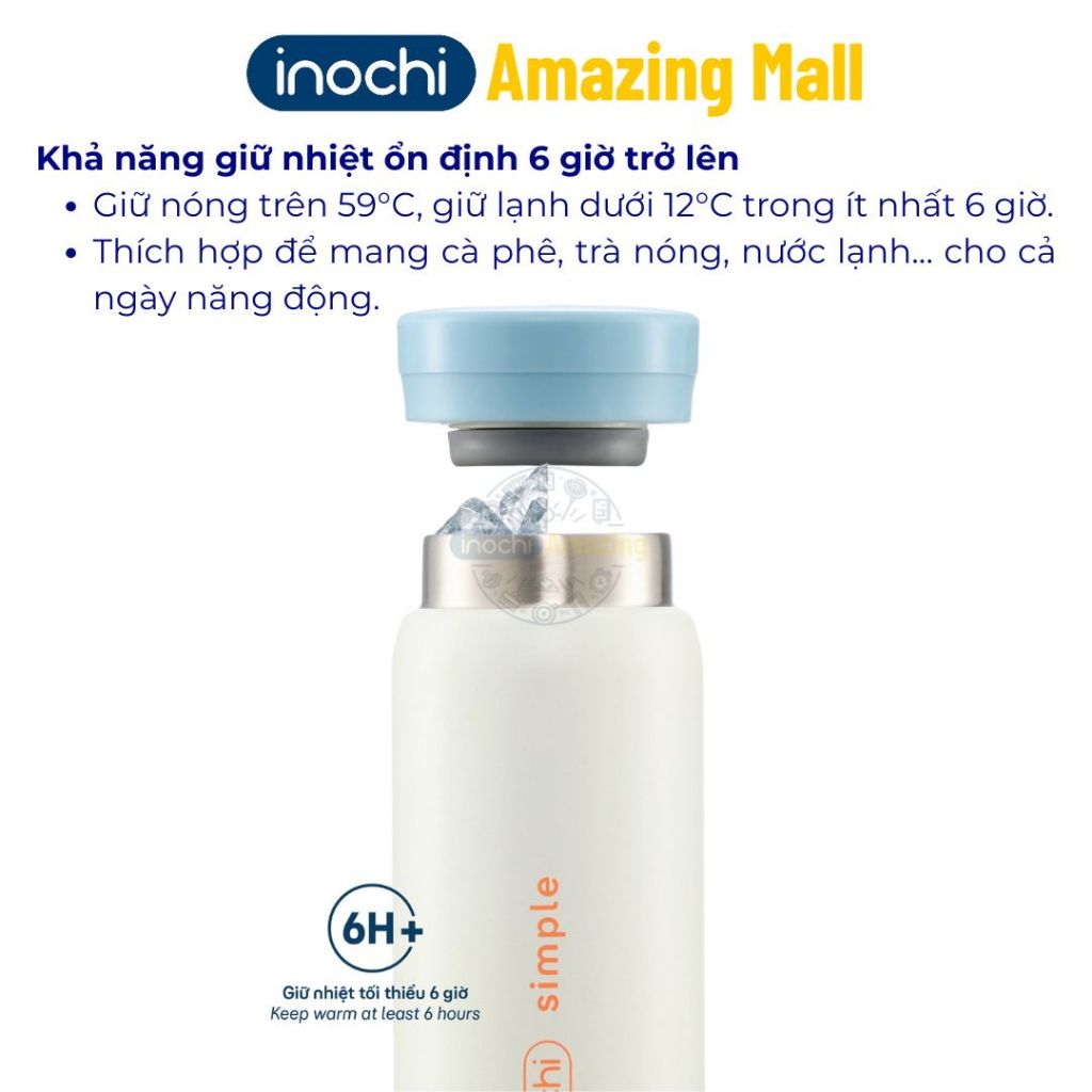 Bình Giữ Nhiệt Mini Inochi Fuji Cylin 200ml Nhỏ Gọn, Đẹp Tinh Tế, Mang Đi Mọi Nơi Amazing Mall Bình Giữ Nhiệt Mini Inochi Fuji Cylin 200ml Nhỏ Gọn, Đẹp Tinh Tế, Mang Đi Mọi Nơi Amazing Mall